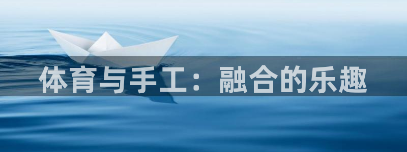 vsport体育官方正版app科技：体育与手工：融合的乐趣