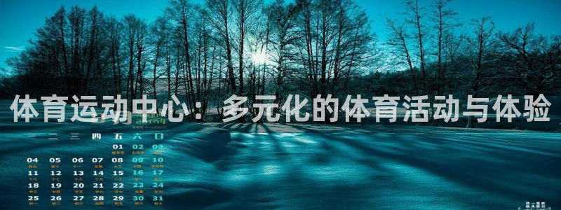 海南vsport体育官网下载发展怎么样：体育运动中心：多元化