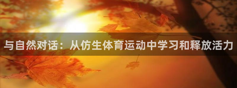 vsport体育官网下载平台注册要钱吗安全吗：与自然对话：从